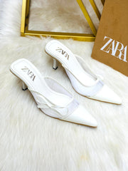 ZARA BOW HEELS