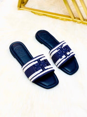 EMBROIDERED TORY BURCH FLATS