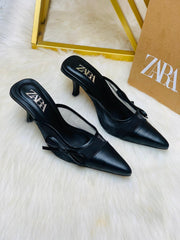 ZARA BOW HEELS